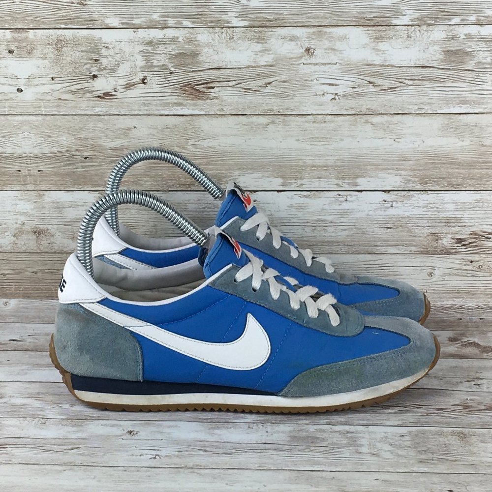 Nike Oceania Womens 8.5 Blue White Running